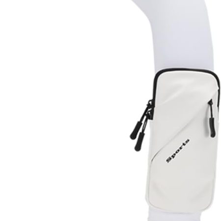 Arm Sleeves with Wrist Bag, Phone Holder for Running Armband for iPhone 16 15 14 13 Pro 12 11 Plus XS Max XR Android up to 6.7', Cooling UV Sun Protection for Men/Women Sport Arm Bands Bag for Runner