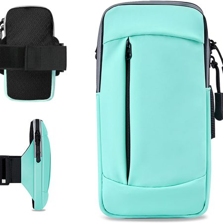 Phone Holder for Running Armband Cell Phone Holder for iPhone 11 12 13 14 15 16e 16 Pro Max Xs Xr X Plus Mini Galaxy Ultra S25 Note Pouch Women Men Kids,Exercise Workout Arm Bands Bag Sleeve