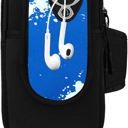 Armband Cell Phone Holder for Running Arm Band Bag iPhone 11 12 13 14 15 16 Pro Max Xs 16e Xr X Plus SE Mini Galaxy Ultra S25 Note 10 Airpods Pouch Fit Workouts Exercise Hiking Walking Sports