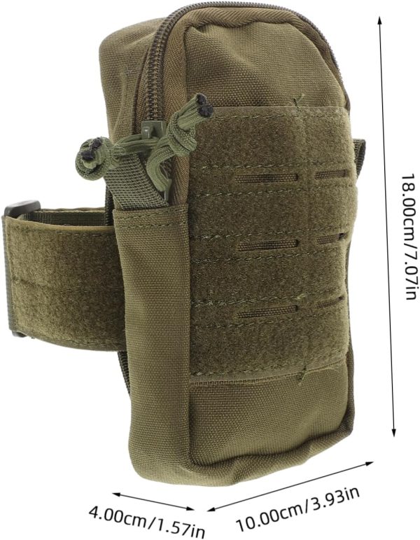 Sweatproof Mobile Phone Wrist Holder Sports Arm Bag Multiple Compartments for Jogging Gym and Outdoor Workouts